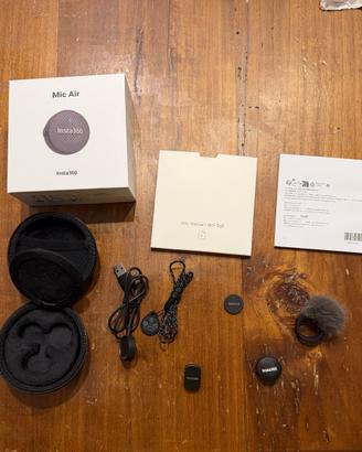 Microfono wireless Insta 360 Mic Air