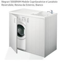 Mobile copri lavatrice e lavatoio