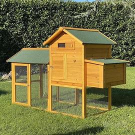 POLLAI IN LEGNO DA GIARDINO PER GALLINE