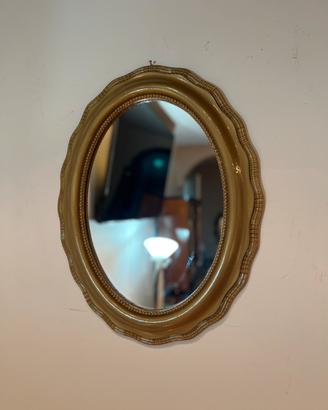Specchio vintage ovale