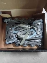 Pattini Rollerblade + protezioni