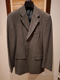 giacca grigia fresco lana Hugo Boss uomo 48