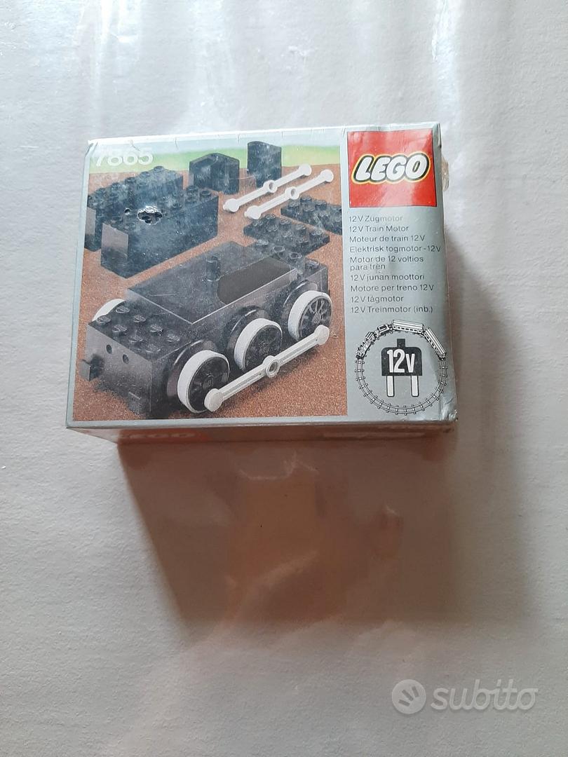 LEGO Treno Motore 12V Set 7865 Vintage Collezionismo In