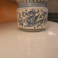 VASO COME NUOVO,VINTAGE ANNI 70/80,CERAMICA”DERUTA