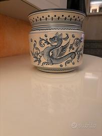 VASO COME NUOVO,VINTAGE ANNI 70/80,CERAMICA”DERUTA