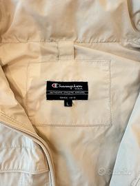 giacca Champion beige con cappuccio
