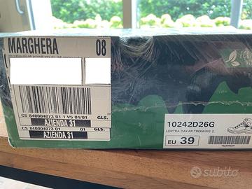 SCARPONI MONTAGNA TREKKING 39 GRISPORT NUOVI
