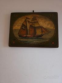Mobile stile marinaro con quadri stile marinaro