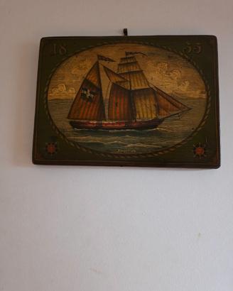 Mobile stile marinaro con quadri stile marinaro