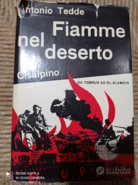 Fiamme nel deserto A Tedde Cisalpino editore raris