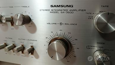 Samsung originale.. amplificatore vintage..