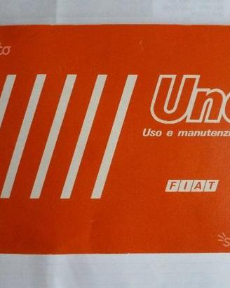 Libretto uso e manutenzione fiat uno