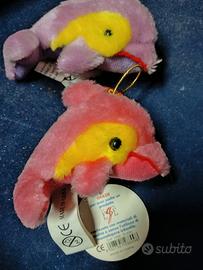 peluche delfino nuovo vintage colori diversi 