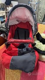 Trio carrozzina, passeggino, più ovetto