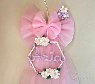 Fiocco nascita personalizzato