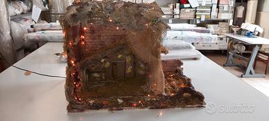 presepe  in legno artigianale 