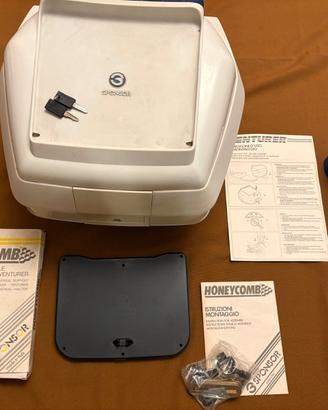 Bauletto baule moto scooter vintage Sponsor NUOVO