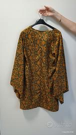 vestito verde con fantasia mandala