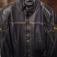giubbino pelle per moto