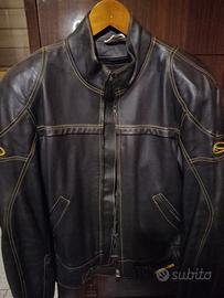 giubbino pelle per moto