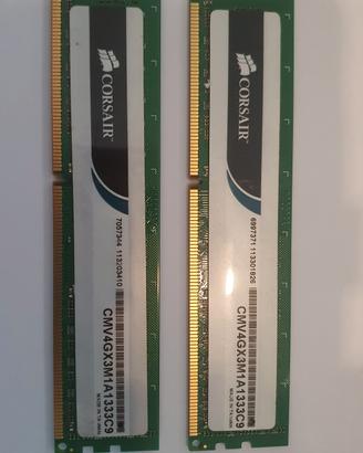 RAM Corsair DDR3 1333 8GB