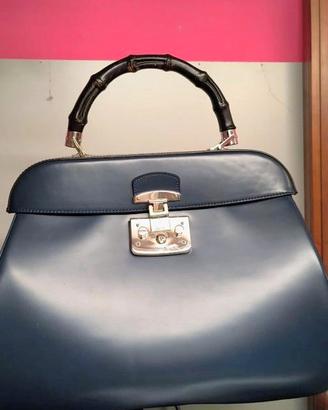 Borsa Gucci Lady lock bambù 
