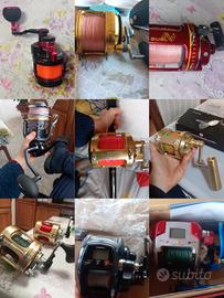 mulinelli traina elettrici pesca mare 30 50 20 12 