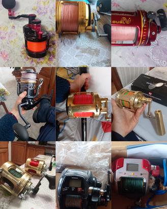 mulinelli traina elettrici pesca mare 30 50 20 12 