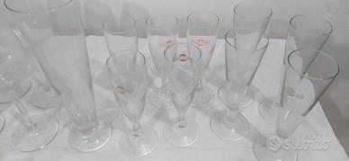 Set di bicchieri vari