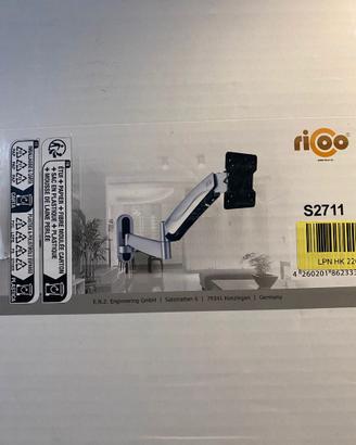 RICOO Supporto TV/Monitor muro S2711 - Nuovo