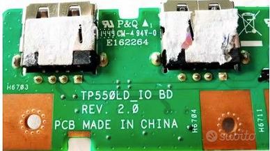 ORIGINALE ASUS PER  TP550LD scheda USB TP550LD