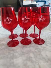 6 calici in plastica Select