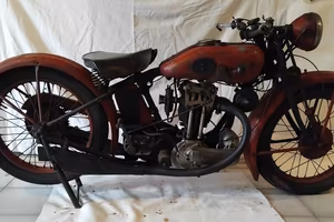 Moto epoca raleigh 500 SS