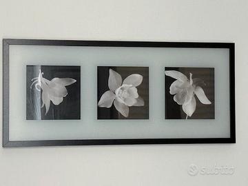 Quadro IKEA fiori, doppia profondità