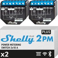 interruttore SHELLY PLUS 2PM - PACK X 2