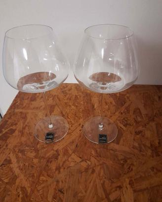 Coppia Calici in cristallo