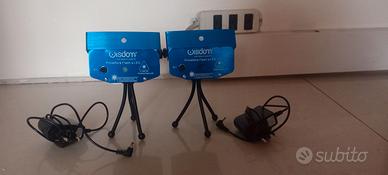 2 Proiettori Flash a LED 4 IN 1 WISDOM Line