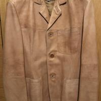 Giacca uomo vera pelle Armani Jeans taglia 52