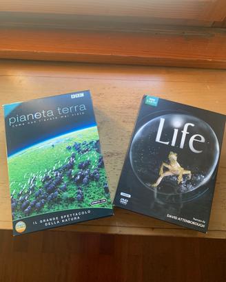 Documentari Life e Pianeta Terra Dvd