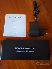 SPLITTER HDMI 1 X 4