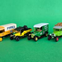 Lotto 4 Veicoli Commerciali Matchbox Yesteryear 