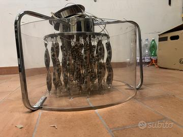 Lampadario da soggiorno di artigianato fiorentino