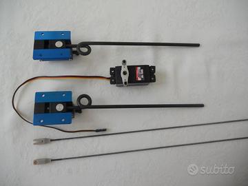 Coppia carrelli retrattili meccanici con servo