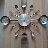 OROLOGIO DA PARETE SILVER