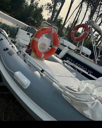 gommone Callegari 4 metri con evinrude 521.  25cav