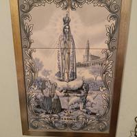 Quadro Religioso Madonna di Fatima - Piastrelle