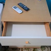 cassettiera comodino con 4 cassetti