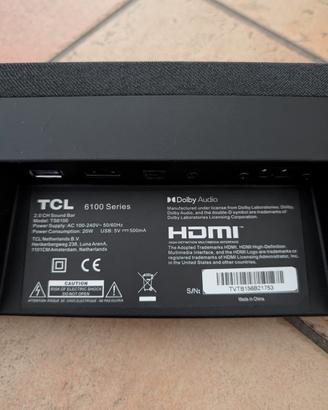 Soundbar TCL TS6100