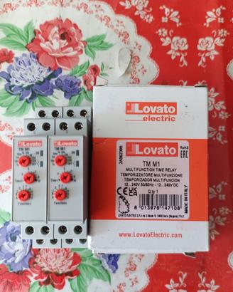 Relè multifunzione Lovato luci scale ecc