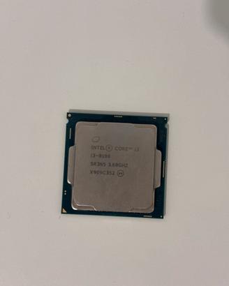 Processore Intel i3-8100